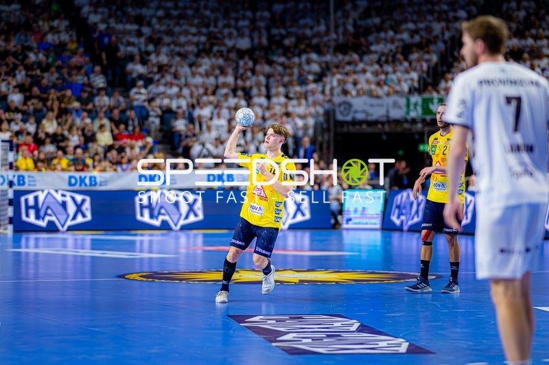 Handball I Herren I Saison 2024-2025 I DHB-Pokal I Halbfinale I Rhein-Neckar Löwen - THW Kiel I 12.04.2025