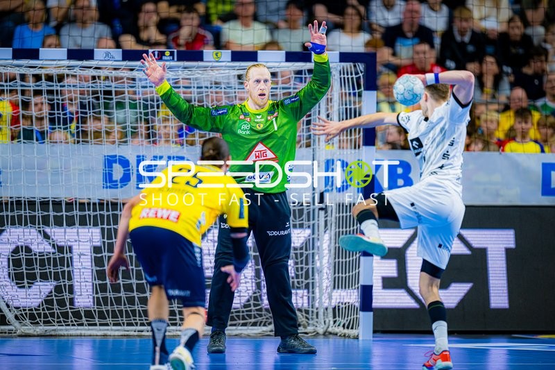 Handball I Herren I Saison 2024-2025 I DHB-Pokal I Halbfinale I Rhein-Neckar Löwen - THW Kiel I 12.04.2025