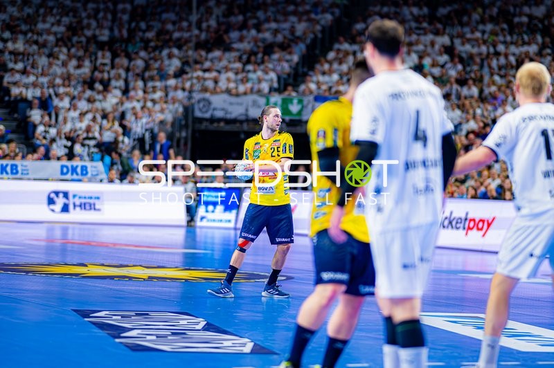 Handball I Herren I Saison 2024-2025 I DHB-Pokal I Halbfinale I Rhein-Neckar Löwen - THW Kiel I 12.04.2025