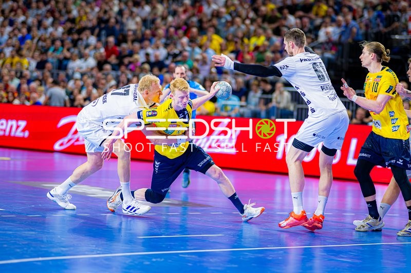 Handball I Herren I Saison 2024-2025 I DHB-Pokal I Halbfinale I Rhein-Neckar Löwen - THW Kiel I 12.04.2025