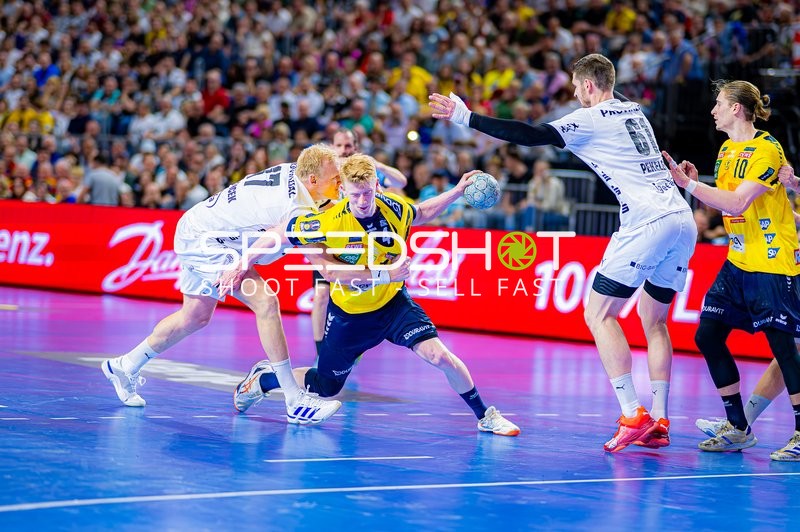 Handball I Herren I Saison 2024-2025 I DHB-Pokal I Halbfinale I Rhein-Neckar Löwen - THW Kiel I 12.04.2025
