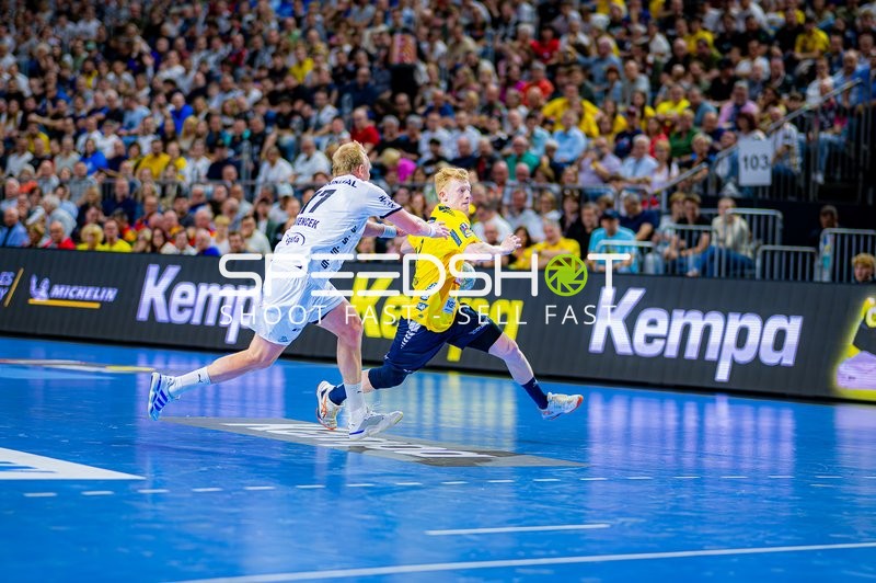 Handball I Herren I Saison 2024-2025 I DHB-Pokal I Halbfinale I Rhein-Neckar Löwen - THW Kiel I 12.04.2025