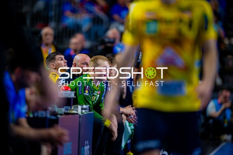 Handball I Herren I Saison 2024-2025 I DHB-Pokal I Halbfinale I Rhein-Neckar Löwen - THW Kiel I 12.04.2025