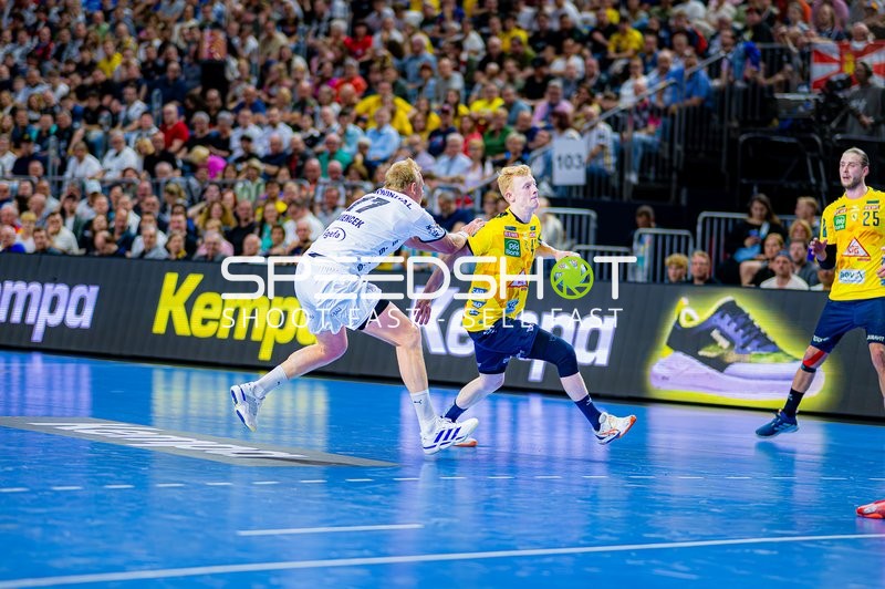 Handball I Herren I Saison 2024-2025 I DHB-Pokal I Halbfinale I Rhein-Neckar Löwen - THW Kiel I 12.04.2025