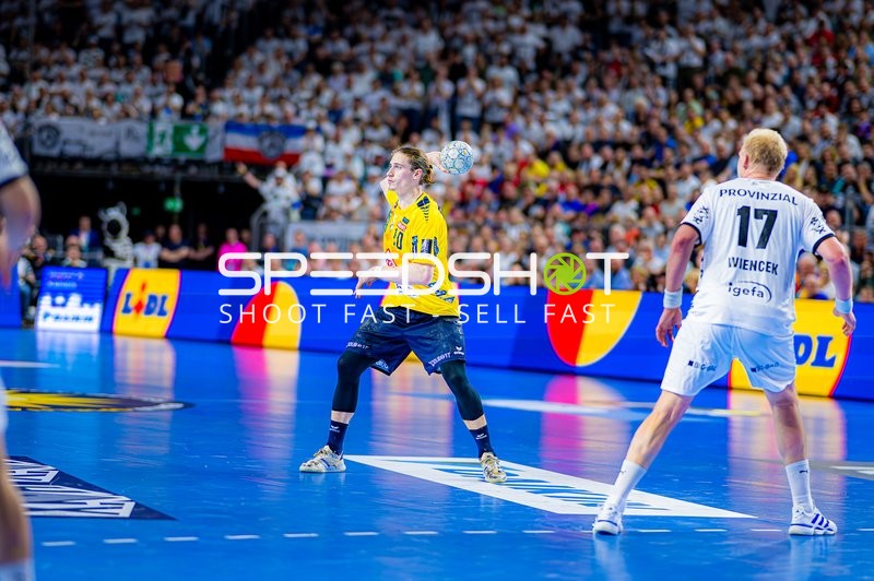 Handball I Herren I Saison 2024-2025 I DHB-Pokal I Halbfinale I Rhein-Neckar Löwen - THW Kiel I 12.04.2025