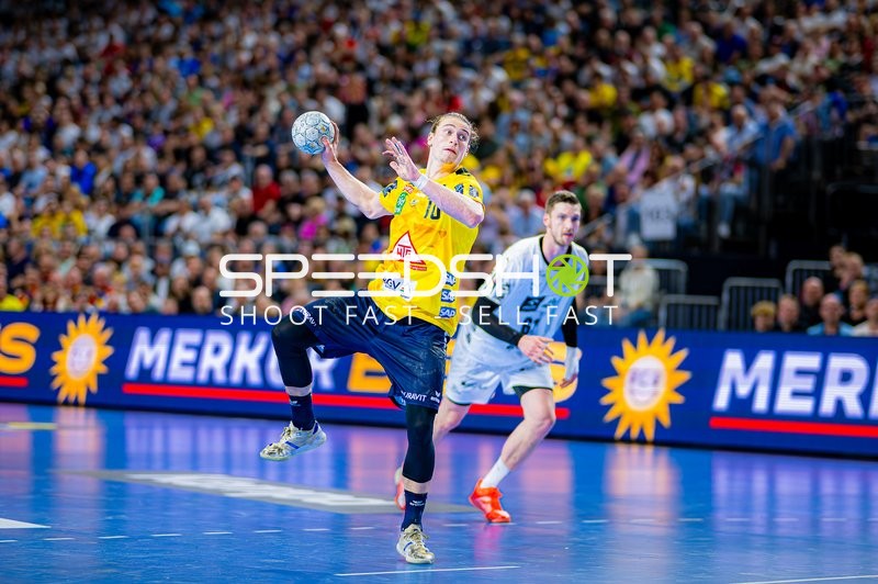 Handball I Herren I Saison 2024-2025 I DHB-Pokal I Halbfinale I Rhein-Neckar Löwen - THW Kiel I 12.04.2025