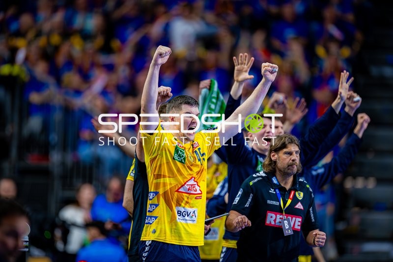 Handball I Herren I Saison 2024-2025 I DHB-Pokal I Halbfinale I Rhein-Neckar Löwen - THW Kiel I 12.04.2025