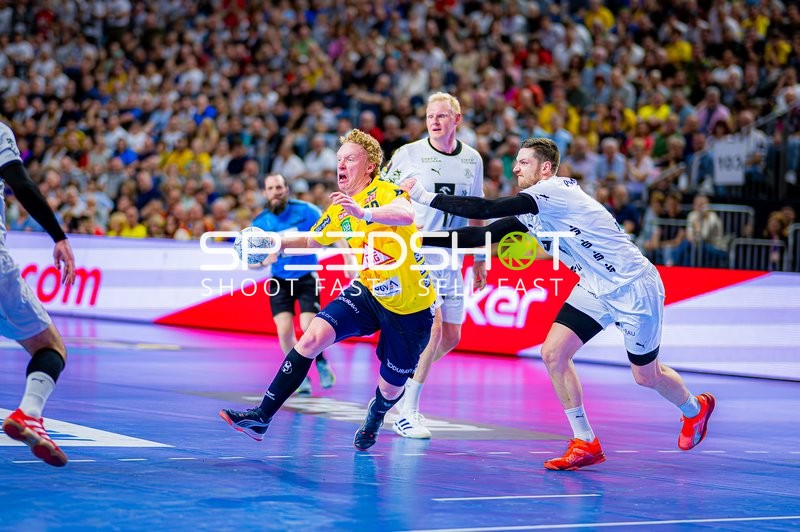 Handball I Herren I Saison 2024-2025 I DHB-Pokal I Halbfinale I Rhein-Neckar Löwen - THW Kiel I 12.04.2025