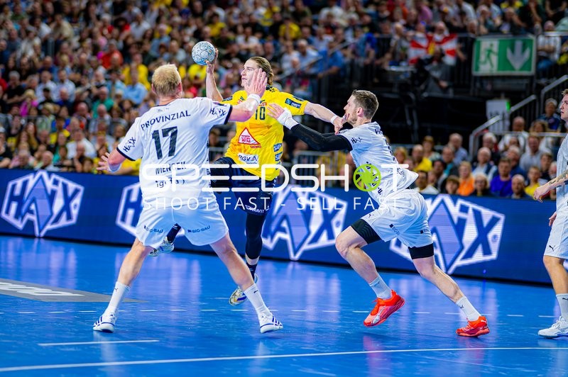Handball I Herren I Saison 2024-2025 I DHB-Pokal I Halbfinale I Rhein-Neckar Löwen - THW Kiel I 12.04.2025
