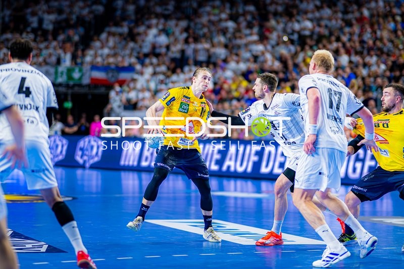 Handball I Herren I Saison 2024-2025 I DHB-Pokal I Halbfinale I Rhein-Neckar Löwen - THW Kiel I 12.04.2025