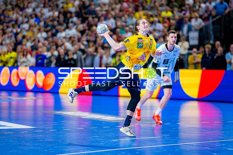 Handball I Herren I Saison 2024-2025 I DHB-Pokal I Halbfinale I Rhein-Neckar Löwen - THW Kiel I 12.04.2025