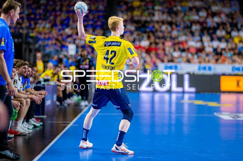 Handball I Herren I Saison 2024-2025 I DHB-Pokal I Halbfinale I Rhein-Neckar Löwen - THW Kiel I 12.04.2025