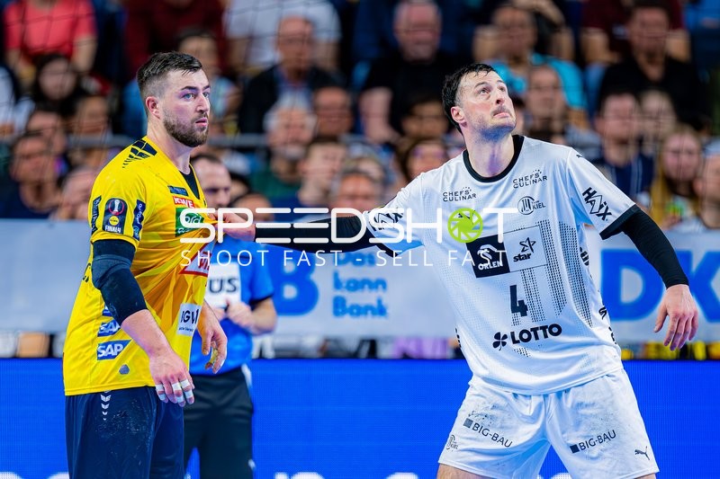 Handball I Herren I Saison 2024-2025 I DHB-Pokal I Halbfinale I Rhein-Neckar Löwen - THW Kiel I 12.04.2025