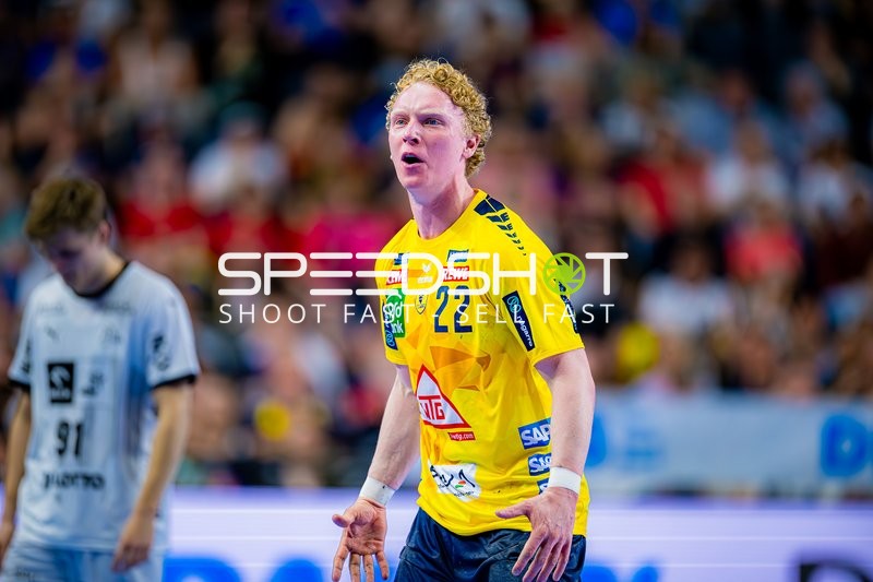 Handball I Herren I Saison 2024-2025 I DHB-Pokal I Halbfinale I Rhein-Neckar Löwen - THW Kiel I 12.04.2025