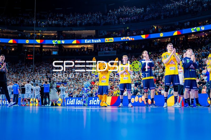 Handball I Herren I Saison 2024-2025 I DHB-Pokal I Halbfinale I Rhein-Neckar Löwen - THW Kiel I 12.04.2025