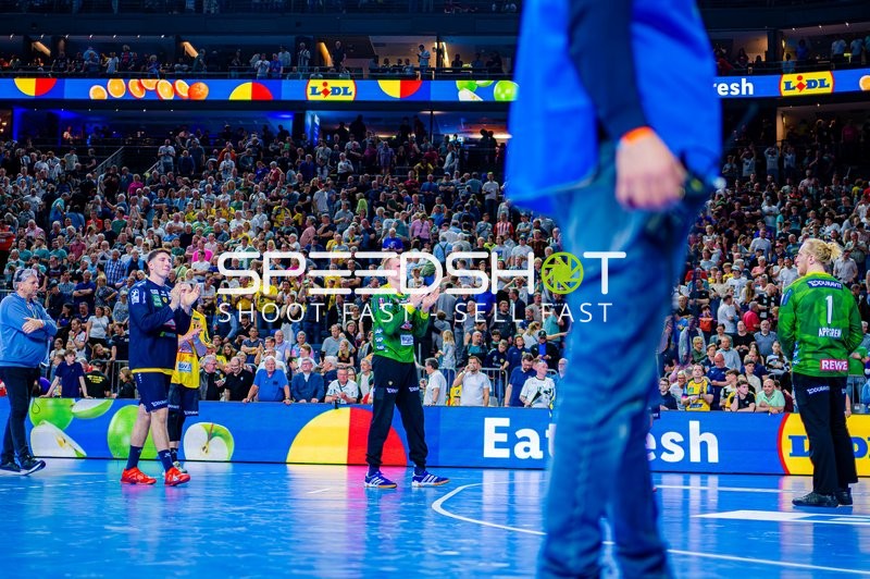 Handball I Herren I Saison 2024-2025 I DHB-Pokal I Halbfinale I Rhein-Neckar Löwen - THW Kiel I 12.04.2025