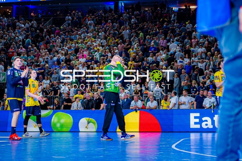 Handball I Herren I Saison 2024-2025 I DHB-Pokal I Halbfinale I Rhein-Neckar Löwen - THW Kiel I 12.04.2025