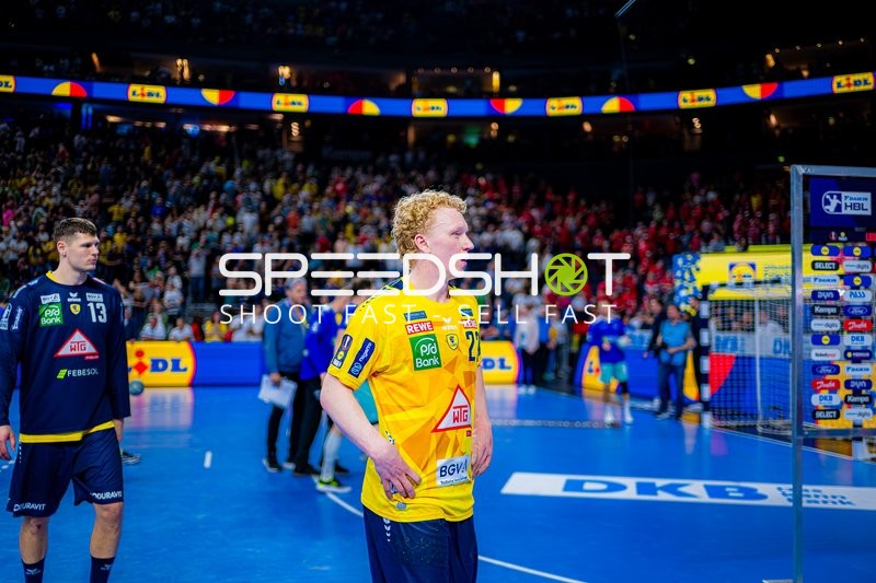 Handball I Herren I Saison 2024-2025 I DHB-Pokal I Halbfinale I Rhein-Neckar Löwen - THW Kiel I 12.04.2025