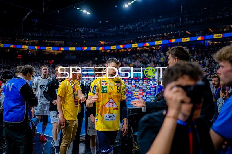 Handball I Herren I Saison 2024-2025 I DHB-Pokal I Halbfinale I Rhein-Neckar Löwen - THW Kiel I 12.04.2025