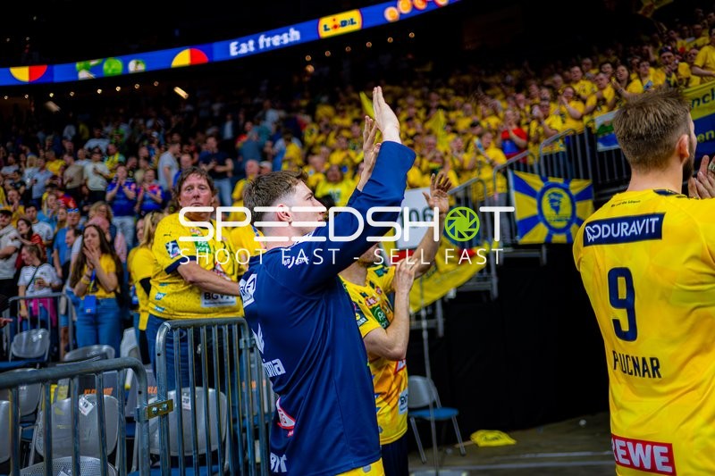 Handball I Herren I Saison 2024-2025 I DHB-Pokal I Halbfinale I Rhein-Neckar Löwen - THW Kiel I 12.04.2025