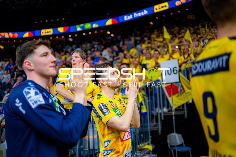 Handball I Herren I Saison 2024-2025 I DHB-Pokal I Halbfinale I Rhein-Neckar Löwen - THW Kiel I 12.04.2025