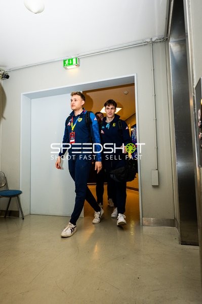 Eintreffen der Teams