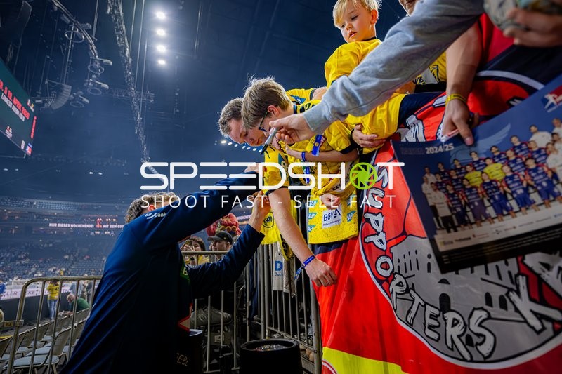 Handball I Herren I Saison 2024-2025 I Final4 I Spiel um Platz 3 I Rhein-Neckar Löwen - HBW Balingen-Weilstetten I 13.04.2025