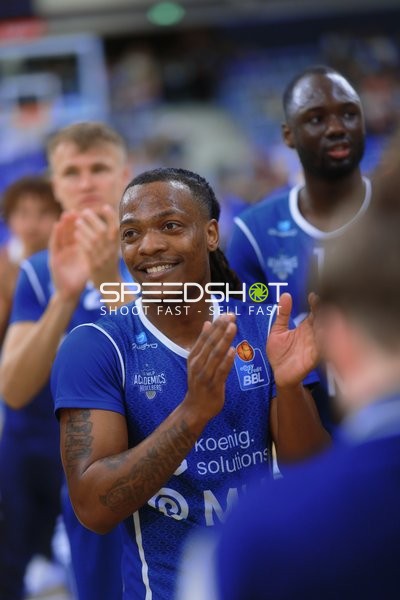 Spieler der MLP Academics feiert