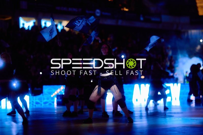 Lichtshow zur Spielvorbereitung