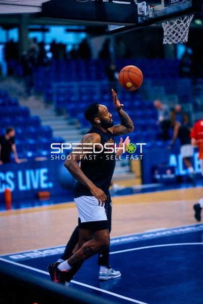 Spieler bereitet Wurf vor