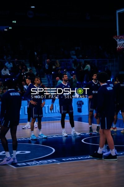 MLP Academics Heidelberg beim Aufwärmen