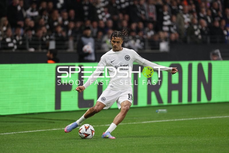 Schuss von Eintracht Frankfurt