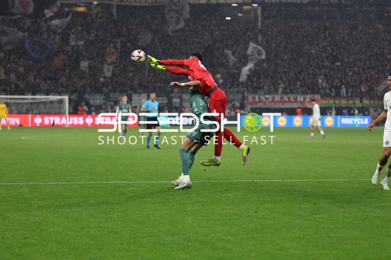 Torwartabwehr von Eintracht Frankfurt