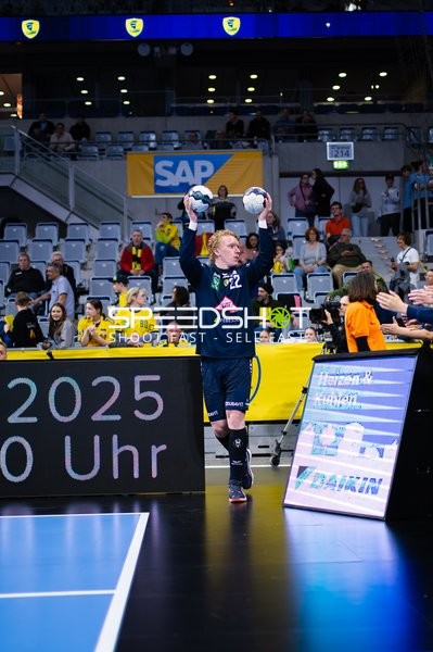 Handball I Herren I Saison 2024-2025 I Daikin HBL I 27. Spieltag I Rhein-Neckar Löwen - DHfK Leipzig I 24.04.2025