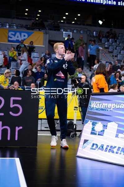 Handball I Herren I Saison 2024-2025 I Daikin HBL I 27. Spieltag I Rhein-Neckar Löwen - DHfK Leipzig I 24.04.2025