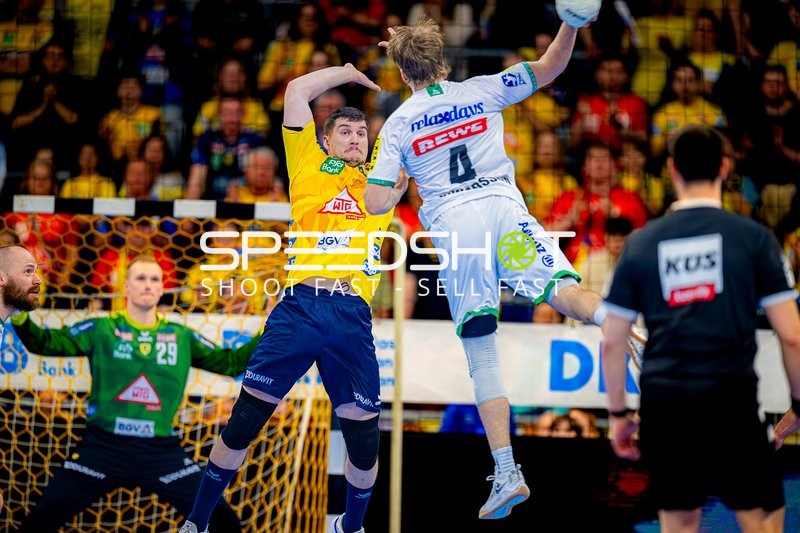 Handball I Herren I Saison 2024-2025 I Daikin HBL I 27. Spieltag I Rhein-Neckar Löwen - DHfK Leipzig I 24.04.2025