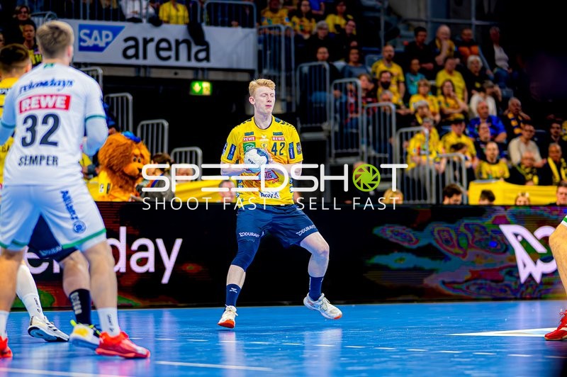 Handball I Herren I Saison 2024-2025 I Daikin HBL I 27. Spieltag I Rhein-Neckar Löwen - DHfK Leipzig I 24.04.2025