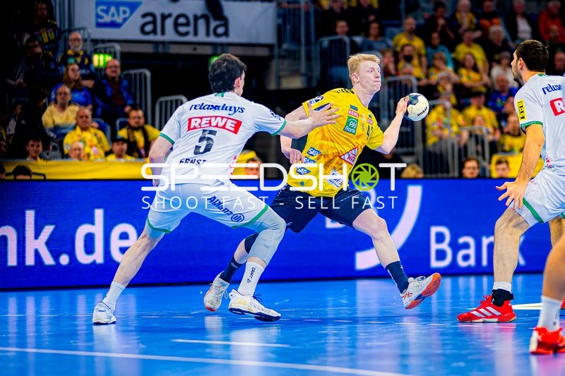 Handball I Herren I Saison 2024-2025 I Daikin HBL I 27. Spieltag I Rhein-Neckar Löwen - DHfK Leipzig I 24.04.2025