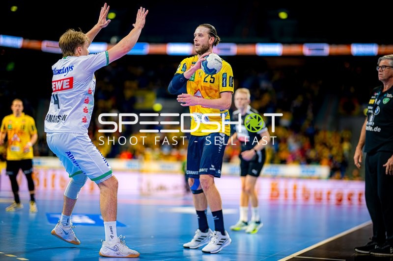 Handball I Herren I Saison 2024-2025 I Daikin HBL I 27. Spieltag I Rhein-Neckar Löwen - DHfK Leipzig I 24.04.2025