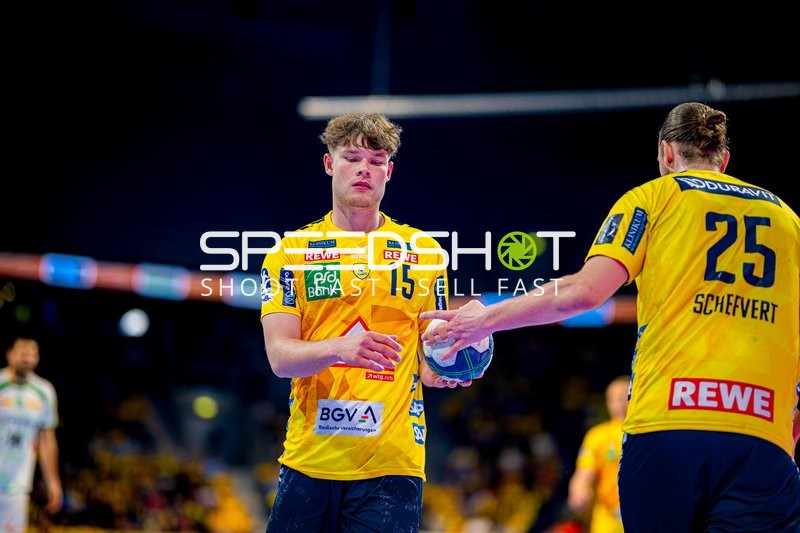Handball I Herren I Saison 2024-2025 I Daikin HBL I 27. Spieltag I Rhein-Neckar Löwen - DHfK Leipzig I 24.04.2025