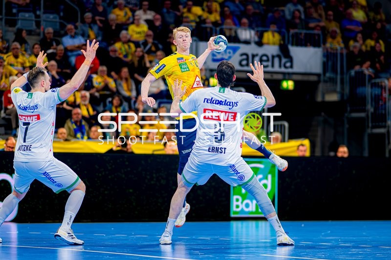Handball I Herren I Saison 2024-2025 I Daikin HBL I 27. Spieltag I Rhein-Neckar Löwen - DHfK Leipzig I 24.04.2025
