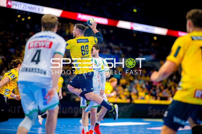 Handball I Herren I Saison 2024-2025 I Daikin HBL I 27. Spieltag I Rhein-Neckar Löwen - DHfK Leipzig I 24.04.2025