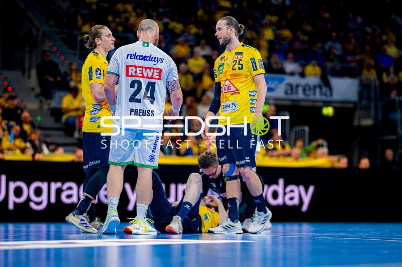 Handball I Herren I Saison 2024-2025 I Daikin HBL I 27. Spieltag I Rhein-Neckar Löwen - DHfK Leipzig I 24.04.2025