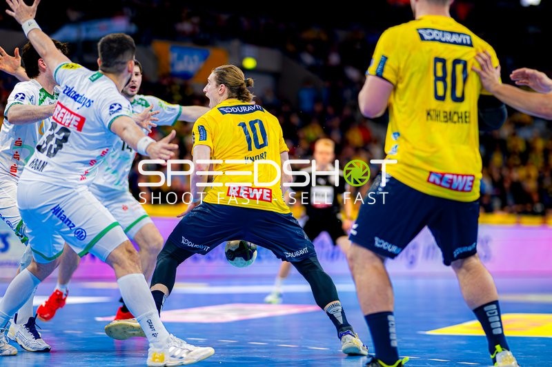 Handball I Herren I Saison 2024-2025 I Daikin HBL I 27. Spieltag I Rhein-Neckar Löwen - DHfK Leipzig I 24.04.2025