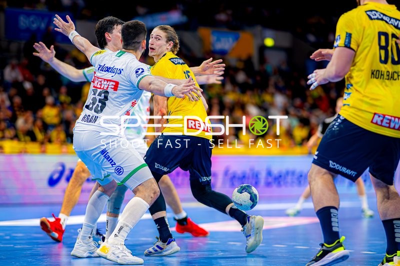 Handball I Herren I Saison 2024-2025 I Daikin HBL I 27. Spieltag I Rhein-Neckar Löwen - DHfK Leipzig I 24.04.2025