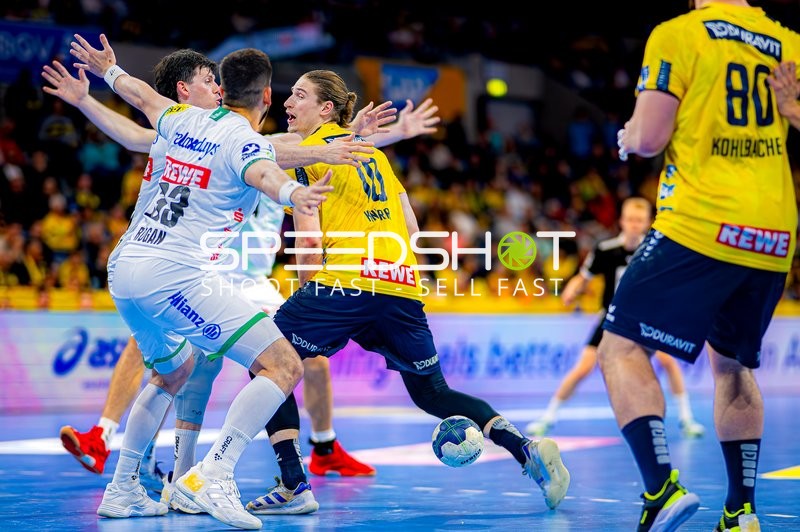Handball I Herren I Saison 2024-2025 I Daikin HBL I 27. Spieltag I Rhein-Neckar Löwen - DHfK Leipzig I 24.04.2025