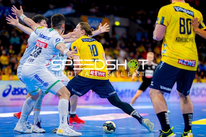 Handball I Herren I Saison 2024-2025 I Daikin HBL I 27. Spieltag I Rhein-Neckar Löwen - DHfK Leipzig I 24.04.2025