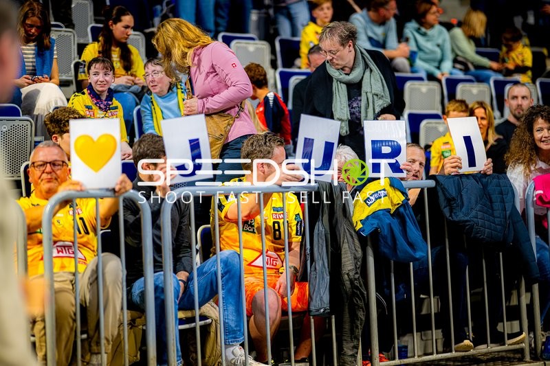 Handball I Herren I Saison 2024-2025 I Daikin HBL I 27. Spieltag I Rhein-Neckar Löwen - DHfK Leipzig I 24.04.2025