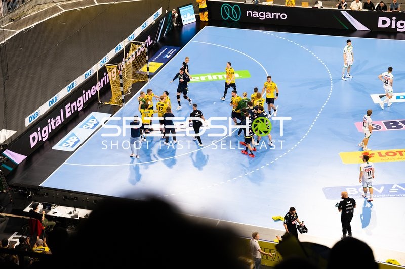 Handball I Herren I Saison 2024-2025 I Daikin HBL I 27. Spieltag I Rhein-Neckar Löwen - DHfK Leipzig I 24.04.2025