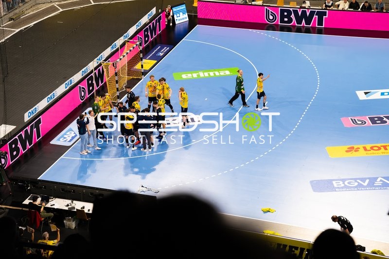 Handball I Herren I Saison 2024-2025 I Daikin HBL I 27. Spieltag I Rhein-Neckar Löwen - DHfK Leipzig I 24.04.2025